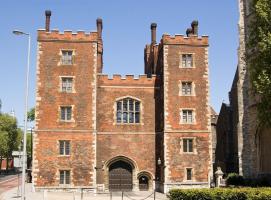 The gatehouse to Lambeth Palace